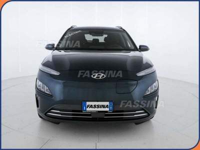 Hyundai Kona EV 39 kWh Exclusive Blu/Azzurro usata Milano