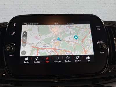 Fiat 500 1.2 Dualogic Lounge Nero usata Castelnuovo Rangone