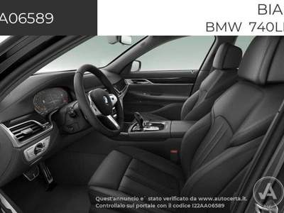 BMW Serie 7 740Ld  740LD XDRIVE Nero usata Torino