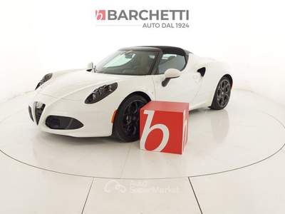 Alfa Romeo 4C 1750 TBI SPIDER Bianco usata Trento