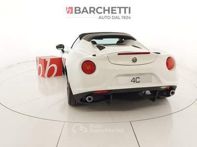 Alfa Romeo 4C 1750 TBI SPIDER Bianco usata Trento