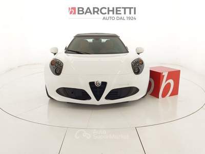 Alfa Romeo 4C 1750 TBI SPIDER Bianco usata Trento