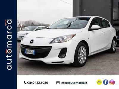Mazda 3 Mazda3 1.6 MZ-CD 115 CV 5p. Active Bianco usata Silea
