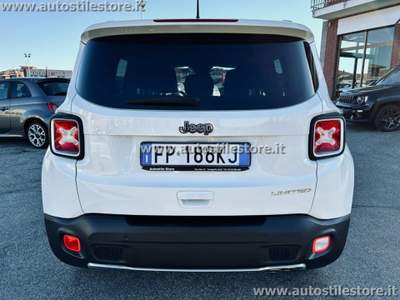 Jeep Renegade 1.6 Mjt DDCT 120 CV Limited NEOPATENTATI! Bianco usata Castagnito
