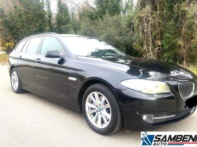 BMW Serie 5 520d 520d Touring Futura Nero usata Roverbella