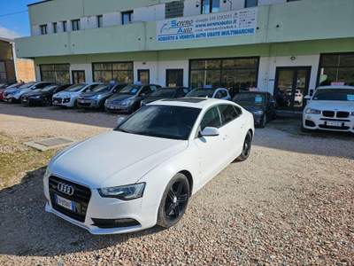 Audi A5 2.0 TDI 177CV mult. Bianco usata Pesaro
