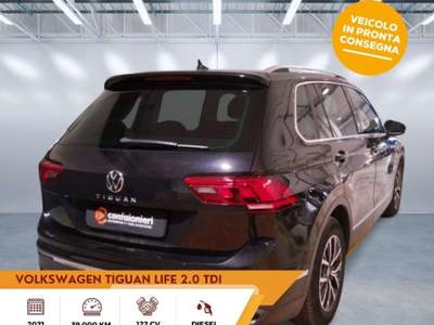 Volkswagen Tiguan 2.0 TDI SCR Life Nero usata Sassari