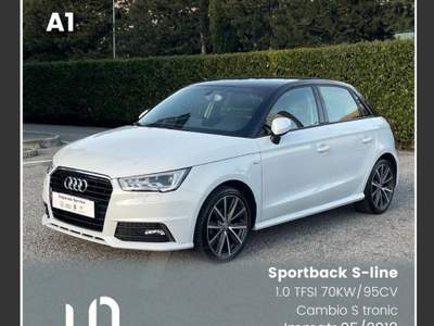 Audi A1 Sportback S-line S tronic 1.0 TFSI 70KW/95CV Bianco usata Polla
