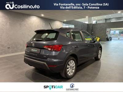 Seat Arona 1.0 TGI 90 Cv Metano Grigio usata Sala Consilina