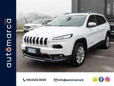 Jeep Cherokee 2.2 Mjt II 4WD Active Drive I Limited Bianco usata Silea