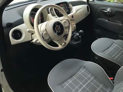 Fiat 500 FIAT 500 1.2 LOUNGE EURO 6D - TEMP Bianco usata Reggio di Calabria