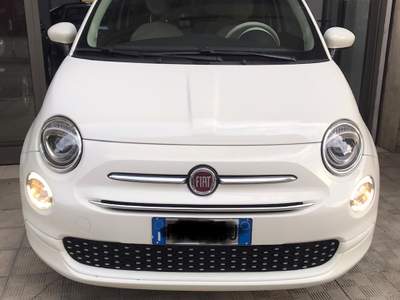 Fiat 500 FIAT 500 1.2 LOUNGE EURO 6D - TEMP Bianco usata Reggio di Calabria
