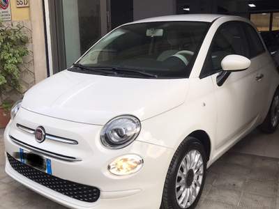 Fiat 500 FIAT 500 1.2 LOUNGE EURO 6D - TEMP Bianco usata Reggio di Calabria