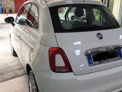 Fiat 500 FIAT 500 1.2 LOUNGE EURO 6D - TEMP Bianco usata Reggio di Calabria