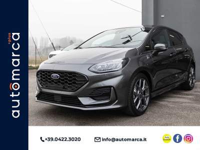 Ford Fiesta 1.0 Ecoboost Hybrid 125 CV 5 porte ST-Line Grigio usata Silea