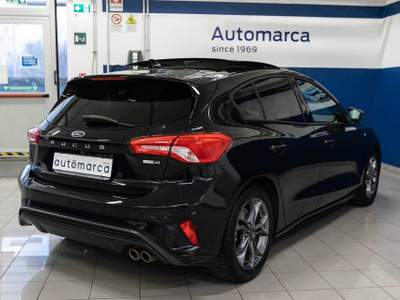 Ford Focus 1.0 EcoBoost Hybrid 125 CV 5p. ST-Line #TETTO Nero usata Silea