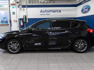 Ford Focus 1.0 EcoBoost Hybrid 125 CV 5p. ST-Line #TETTO Nero usata Silea