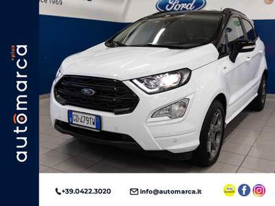 Ford EcoSport 1.5 Ecoblue 95 CV Start&Stop ST-Line Bianco usata Silea