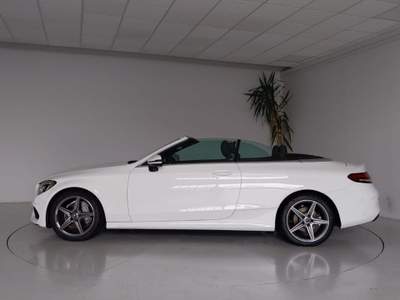 Mercedes-Benz Classe C Cabrio Premium Automatica COMAND Bianco usata Occhiobello