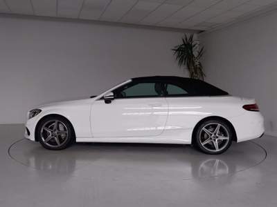 Mercedes-Benz Classe C Cabrio Premium Automatica COMAND Bianco usata Occhiobello