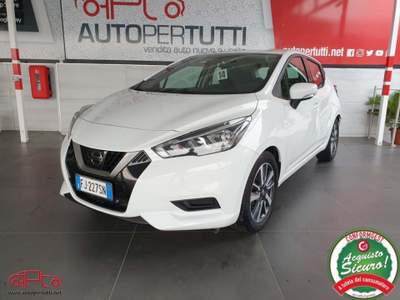 Nissan Micra 1.5 dCi 8V 5 porte Acenta Bianco usata Palermo