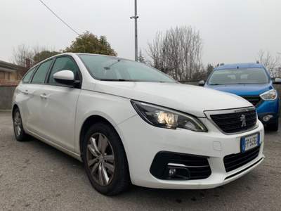 Peugeot 308 BlueHDi 150 S&S EAT6 SW Allure Unicopropr. Bianco usata Oderzo