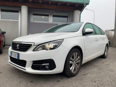 Peugeot 308 BlueHDi 150 S&S EAT6 SW Allure Unicopropr. Bianco usata Oderzo