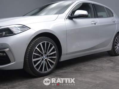 BMW Serie 1 116d 116d luxury auto Grigio usata Barzago