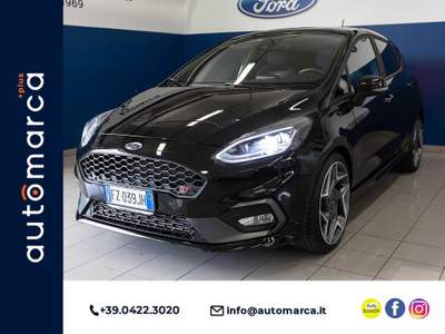 Ford Fiesta 1.5 Ecoboost 200 CV 5 porte ST #PACK PERFORMANCE#TETTO#PELLE#LED#CERCHI18#NAV Nero usata Silea