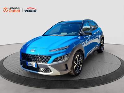 Hyundai Kona  - kona 1.0 t-gdi 48v xline safety pack 2wd 120cv Blu/Azzurro usata ROMA