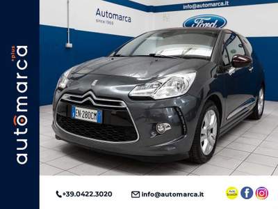 DS Automobiles DS 3 DS 3 1.6 e-HDi 90 airdream So Chic Grigio usata Silea