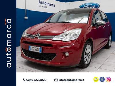 Citroen C3 1.2 VTi 82 Vanity Fair 10 Rosso usata Silea