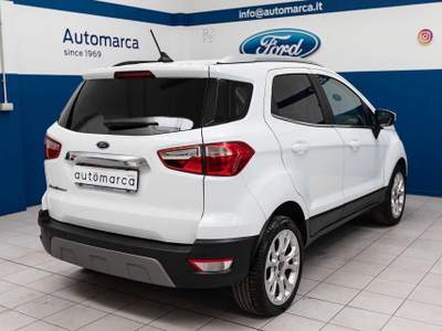 Ford EcoSport 1.0 EcoBoost 125 CV Start&Stop Titanium Bianco usata Silea