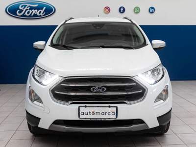 Ford EcoSport 1.0 EcoBoost 125 CV Start&Stop Titanium Bianco usata Silea