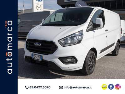 Ford Transit Custom 300 2.0 EcoBlue Hybrid 130 PC Trend + IVA Bianco usata Silea