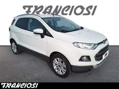 Ford EcoSport 1.5 TDCi 95cv Titanium E6 Bianco usata Mirandola