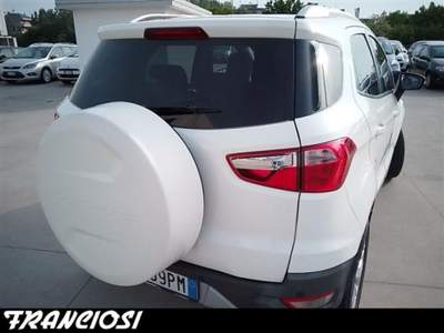 Ford EcoSport 1.5 TDCi 95cv Titanium E6 Bianco usata Mirandola
