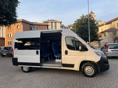 Fiat Ducato FLEX FLOOR  9 POSTI 150CV **TRASPORTO DISABILI Bianco usata Torino