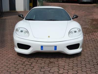 Ferrari 360 Modena Coupè CAMBIO MANUALE Bianco usata Barzanò