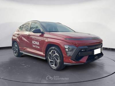 Hyundai Kona NEW 1,6 HEV DCT N LINE TT TECH Rosso usata Bolzano