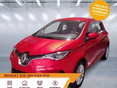 Renault ZOE Zen R110 Flex Rosso usata Sassari