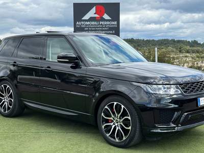 Land Rover Range Rover Sport 3.0D l6 350cv HSE Dynamic - Solo 9.300 km Nero usata Castellaneta