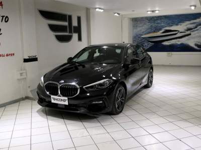 BMW Serie 1 116d 116d Sport auto Nero usata Viterbo
