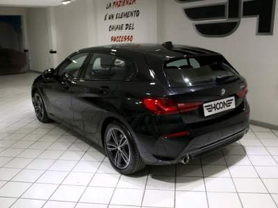 BMW Serie 1 116d 116d Sport auto Nero usata Viterbo
