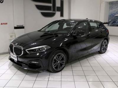 BMW Serie 1 116d 116d Sport auto Nero usata Viterbo