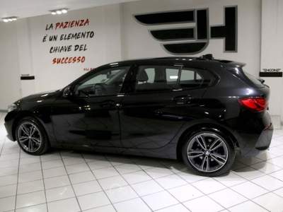 BMW Serie 1 116d 116d Sport auto Nero usata Viterbo