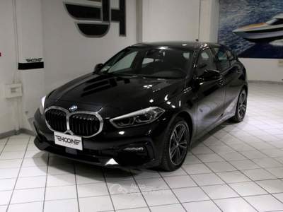 BMW Serie 1 116d 116d Sport auto Nero usata Viterbo