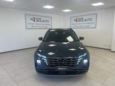 Hyundai Tucson 1.6 HEV aut.Exellence Blu/Azzurro usata Palermo