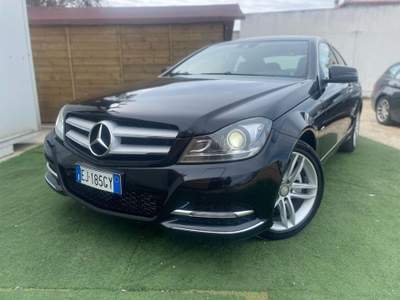 Mercedes-Benz Classe C CDI BlueEFFICIENCY Coupé Avantgarde Nero usata Quartucciu
