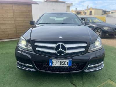 Mercedes-Benz Classe C CDI BlueEFFICIENCY Coupé Avantgarde Nero usata Quartucciu